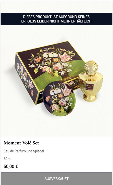 Rupture EDP Moment vole DE - Fragonard