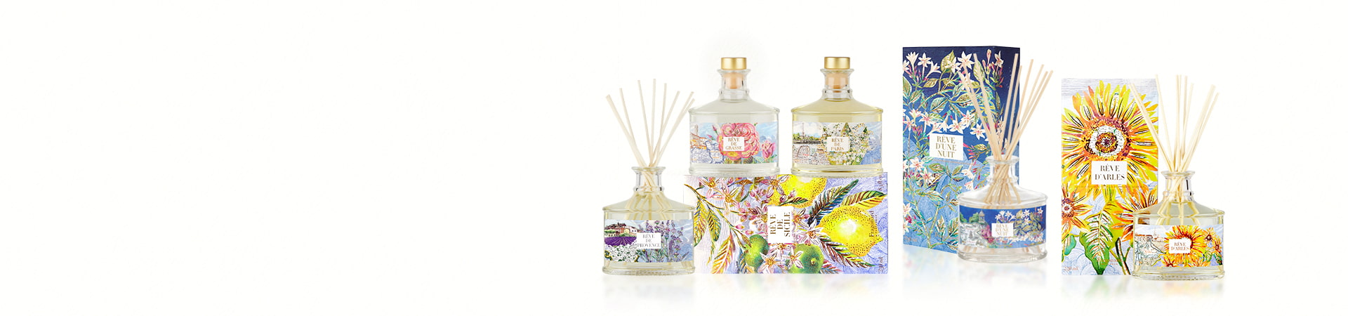 PERFUMER'S FLOWER DIFFUSERS