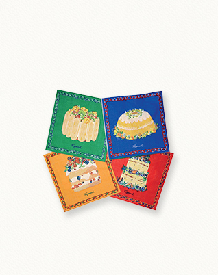 20 Napkins Gâteaux