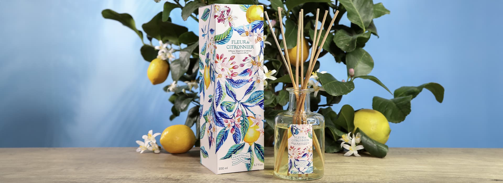 DIFFUSEUR FLEUR DE CITRONNIER