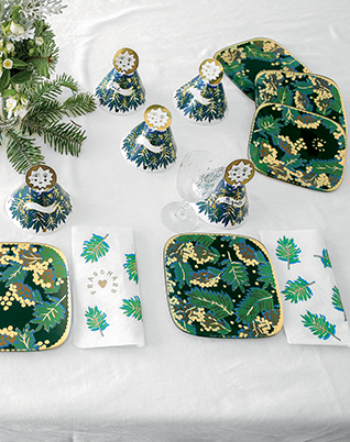 6 assiettes Merveilleuse Forêt