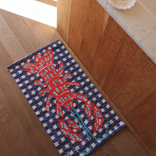 Kit Per Tappeto Annodato Fai Da Te - Con Cuscino E Attrezzi - Design Montagna 80x115 Cm - Foto 13