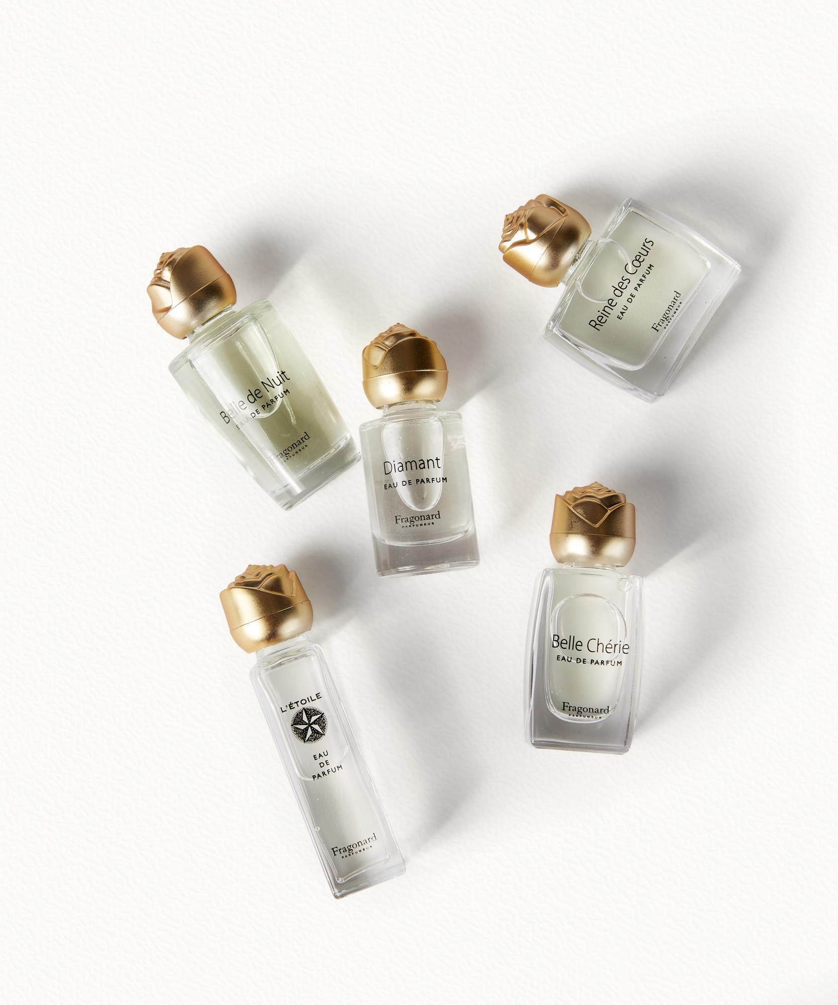 Set of 5 Collector Miniatures Eau de Parfum Fragonard - 37,00 €