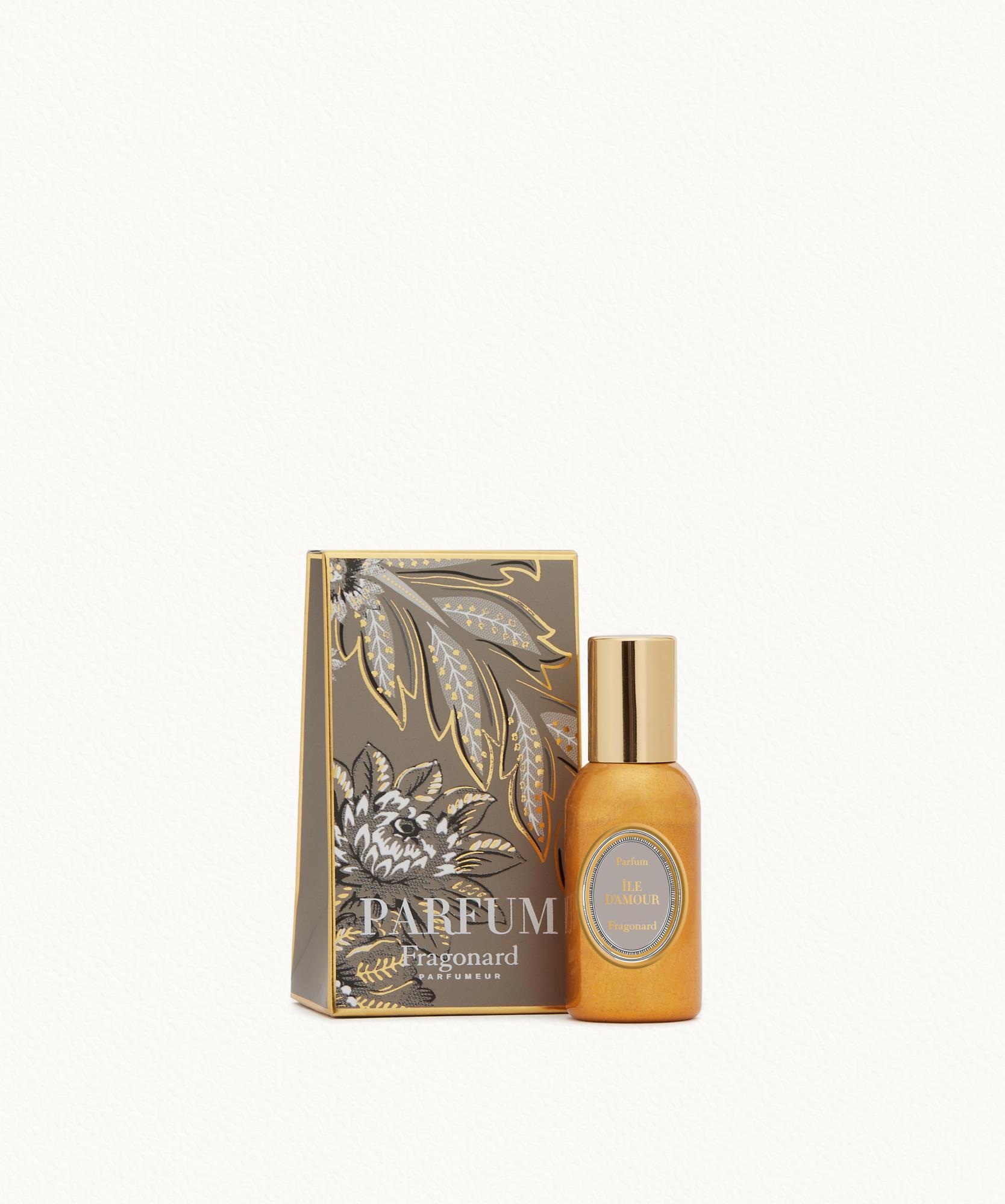 Ile d'Amour Perfume Gilded Alu Natural Spray 30 ml Fragonard - $ 70.00