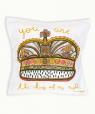 Set of 2 Crown Pillowcovers