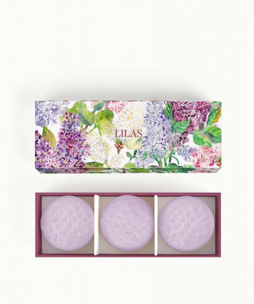 Set of Soaps Lilas
