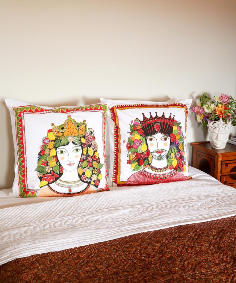 Set of 2 Palerme Pillowcovers