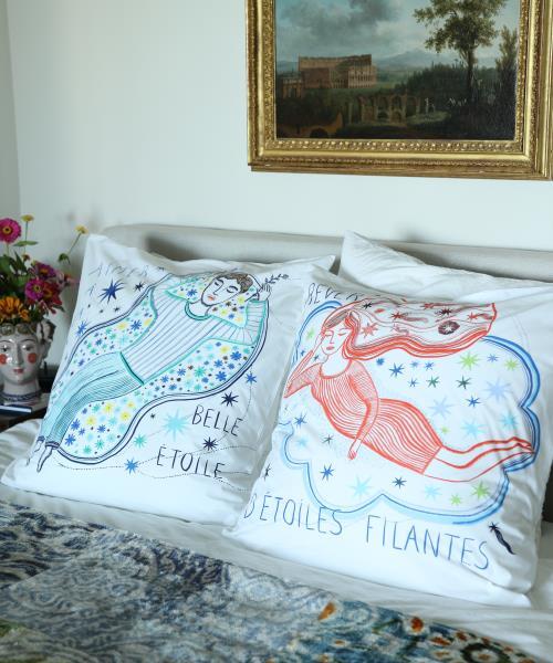 Set of 2 Etoile Pillowcovers