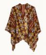 Poncho Scialle Ornements