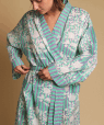 Long dressing gown Rayures