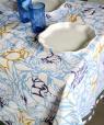 Alegria blue tablecloth