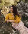 Louison Luberon Blouse (Saffron / Single size)