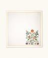 Lot de 4 Serviettes en coton Fleur Folk