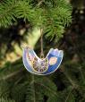 Oiseau Fleuri hanging ornament