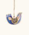 Oiseau Fleuri hanging ornament