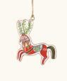 Cheval Fleuri hanging ornament