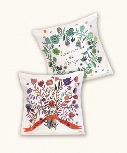 Set of 2 Couronne pillowcases