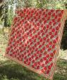 Nappe en coton carrée Floraison