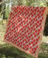 Nappe en coton Floraison (160 x 160cm)