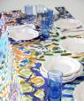 Nappe en coton Lagon (160 x 160cm)