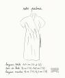 Robe cache-cœur en coton Padma imprimé fleurs