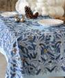 Nappe en coton carrée Mésanges