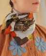Square scarf Galon Baltique