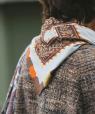 Square scarf Galon Baltique