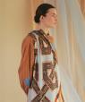 Square scarf Galon Baltique