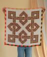 Square scarf Galon Baltique