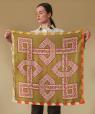 Foulard quadrato Galon Baltique