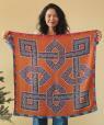 Square scarf Galon Baltique