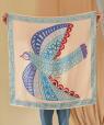 Foulard di seta Oiseau Enchanté
