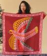 Foulard di seta Oiseau Enchanté