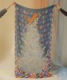 Joyeux Sapin wool shawl