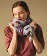 Joyeux Sapin wool shawl