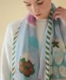 Baies Nordiques wool shawl