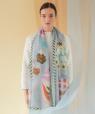 Baies Nordiques wool shawl