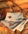 Lot de 4 Serviettes de table Bonheur
