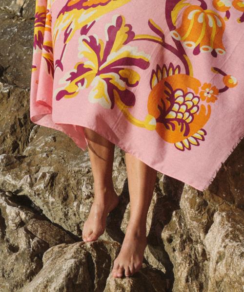 Paréo Echarpe Jardin Secret