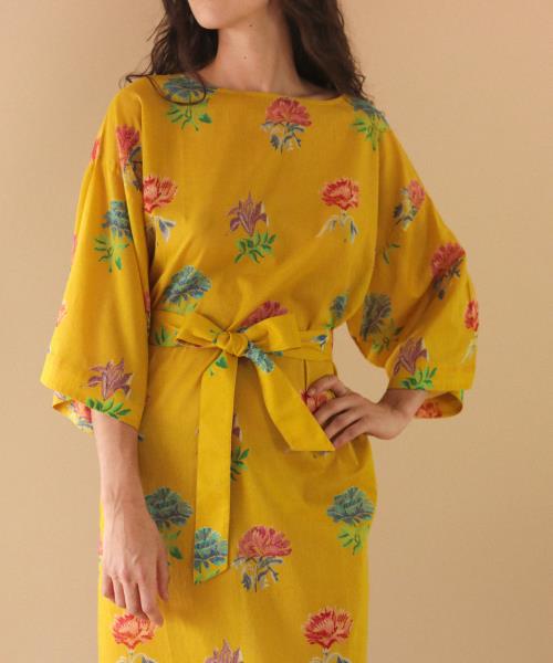 Robe Paco imprimé Œillets d'Arles