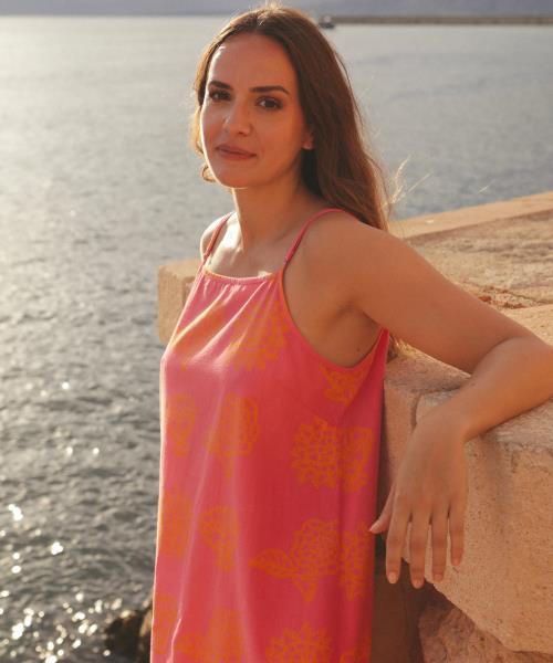 Robe Rosa imprimé Coup de Soleil